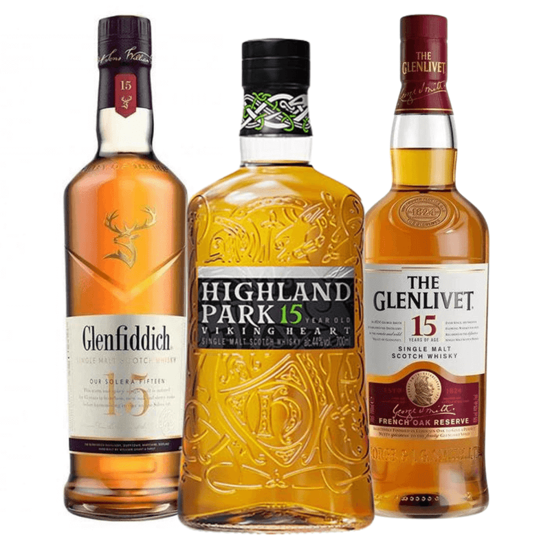 Premium Fifteen Year Old Scotch Bundle - Vintage Wine & Spirits