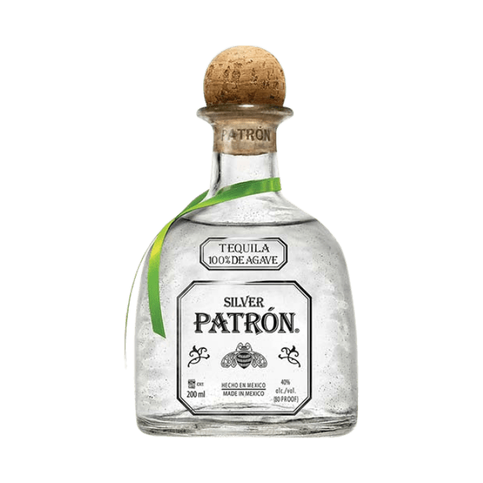 Premium Silver Tequila - Patrón Silver 200ml - Vintage Wine & Spirits