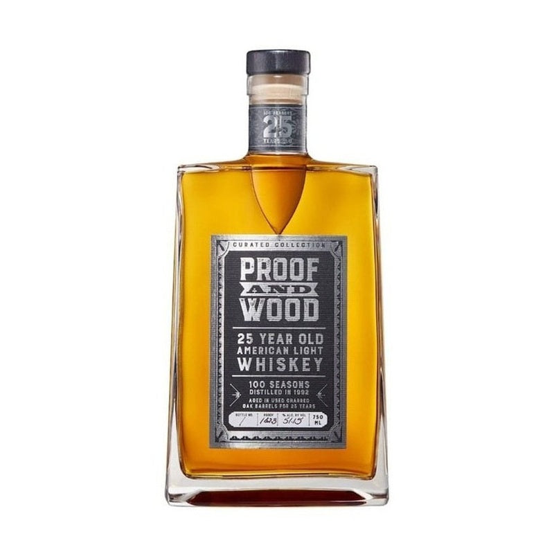 Proof & Wood '100 Seasons' 25 Year Old 2021 American Light Whiskey - Vintage Wine & Spirits