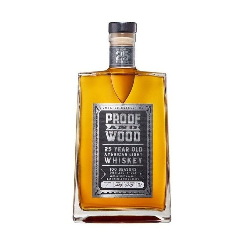 Proof & Wood 100 Seasons 25 Year Old American Light Whiskey - Vintage Wine & Spirits