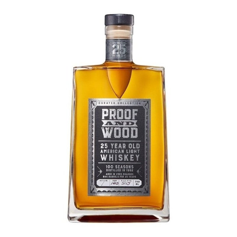 Proof & Wood 100 Seasons 25 Year Old American Light Whiskey - Vintage Wine & Spirits