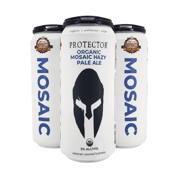 Protector Brewery Organic Mosaic Hazy Pale Ale Beer 4-Pack - Vintage Wine & Spirits