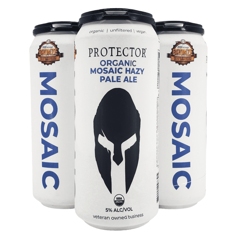Protector Brewery Organic Mosaic Hazy Pale Ale Beer 4-Pack - Vintage Wine & Spirits