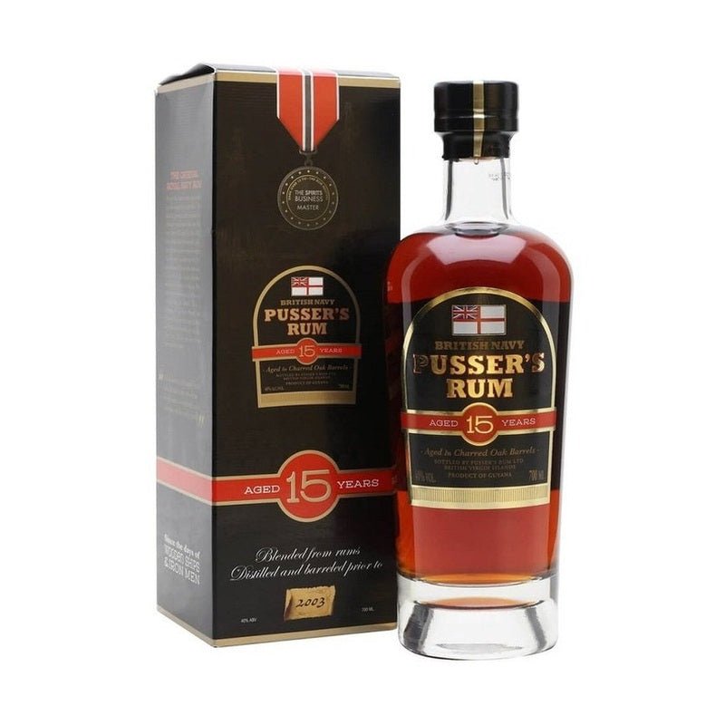 Pusser's 15 Year Old British Navy Rum - Vintage Wine & Spirits