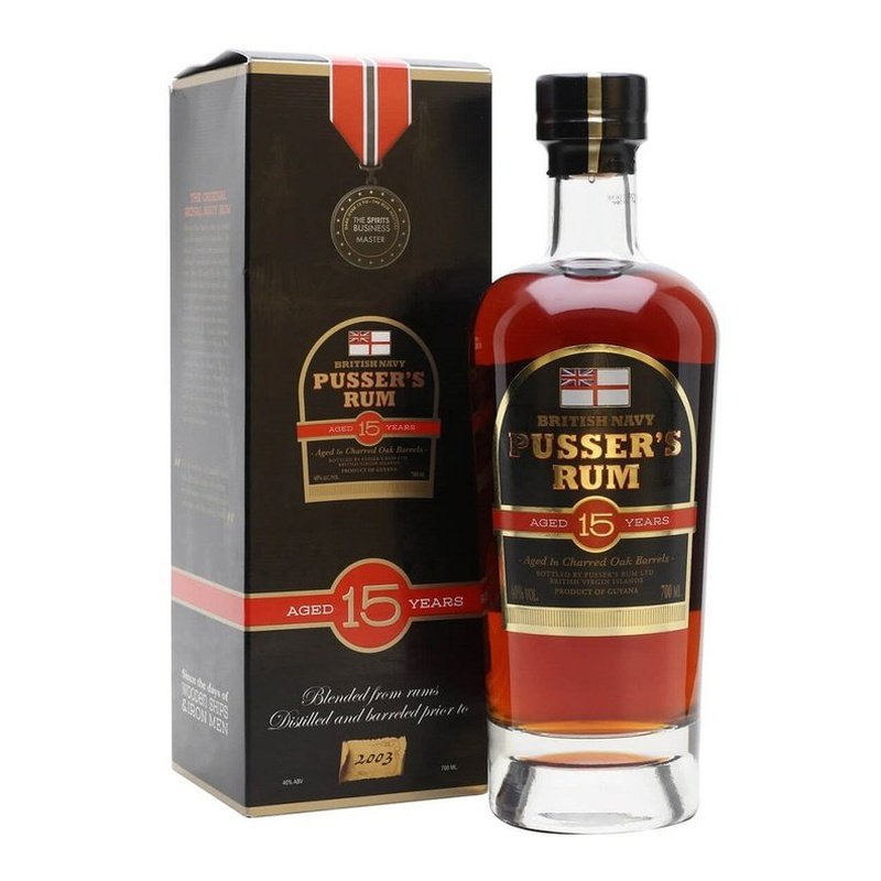 Pusser's 15 Year Old British Navy Rum - Vintage Wine & Spirits