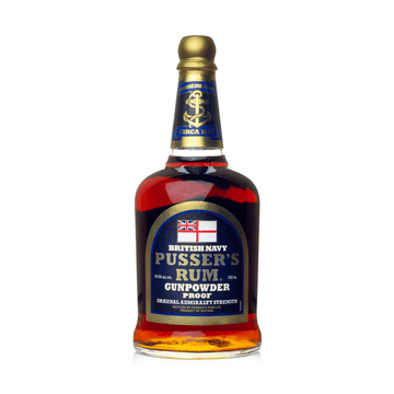 Pusser's British Navy Gunpowder Proof Rum - Vintage Wine & Spirits
