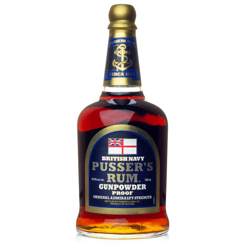 Pusser's British Navy Gunpowder Proof Rum - Vintage Wine & Spirits