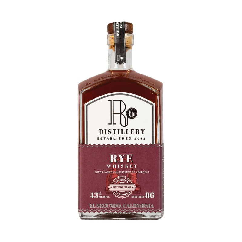 R6 Distillery PX Barrel-Finished 4 Year Straight Rye Whiskey - Vintage Wine & Spirits