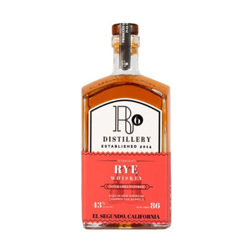 R6 Distillery Straight Rye Whiskey 4 Year - Vintage Wine & Spirits