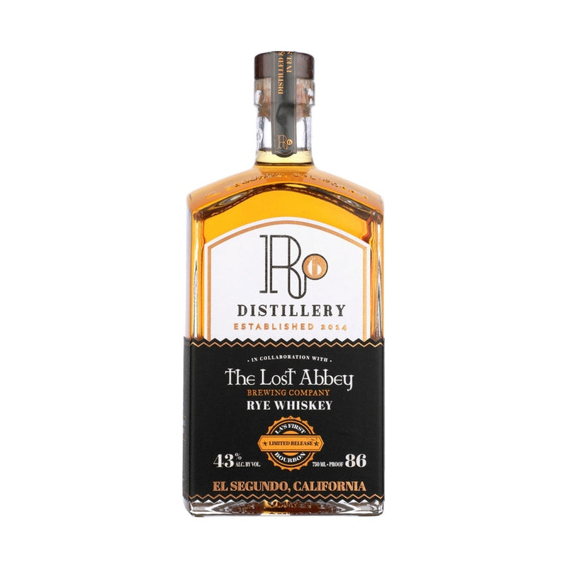 R6 Distillery The Lost Abbey Rye Whiskey Limited Release - Vintage Wine & Spirits