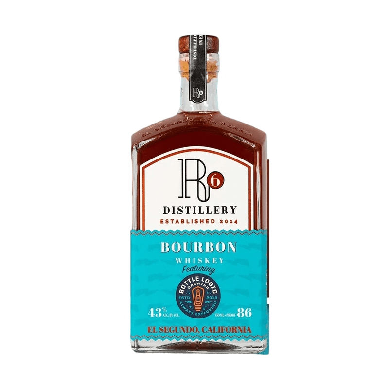 R6 Distillery feat. Bottle Logic Brewing Bourbon Whiskey - Vintage Wine & Spirits