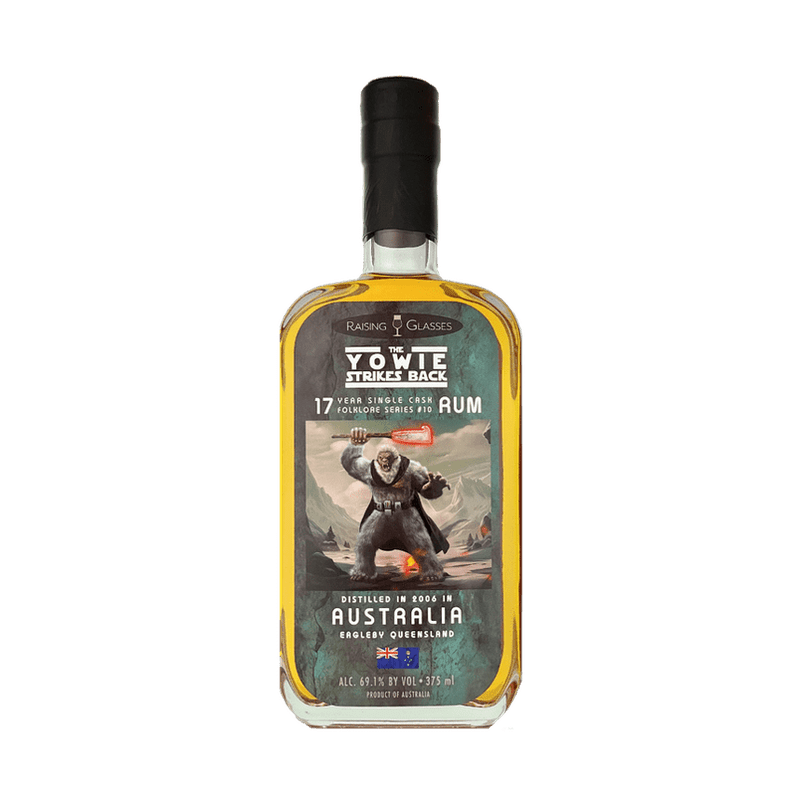 Raising Glasses Yowie Strikes Back 17 Year Beenleigh Australian Single Cask Rum - Vintage Wine & Spirits