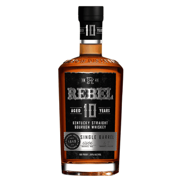 Rebel 10 Year Old Single Barrel Kentucky Straight Bourbon Whiskey - Vintage Wine & Spirits