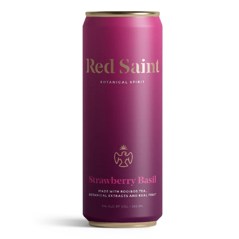 Red Saint Strawberry Basil Botanical Spirit 4-Pack - Vintage Wine & Spirits