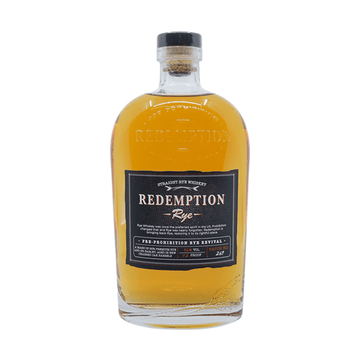 Redemption Rye Straight Rye Whiskey - Vintage Wine & Spirits