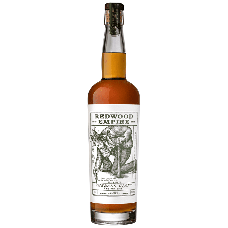 Redwood Empire 'Emerald Giant' Rye Whiskey - Vintage Wine & Spirits