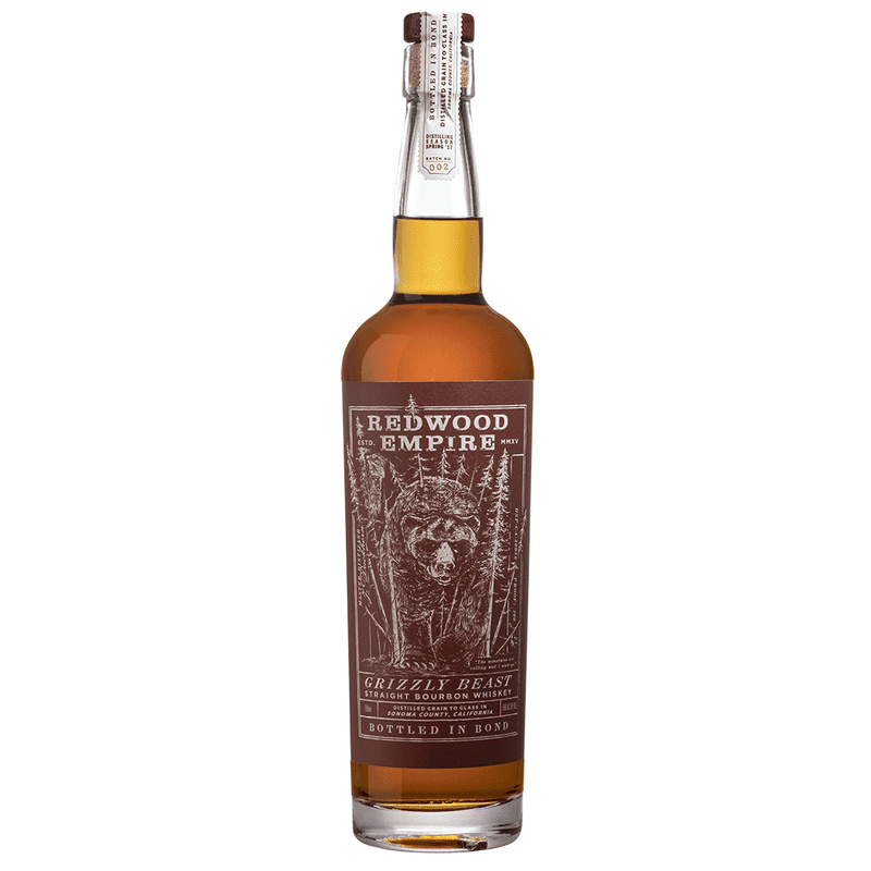 Redwood Empire 'Grizzly Beast' Bottled In Bond Straight Bourbon Whiskey - Vintage Wine & Spirits