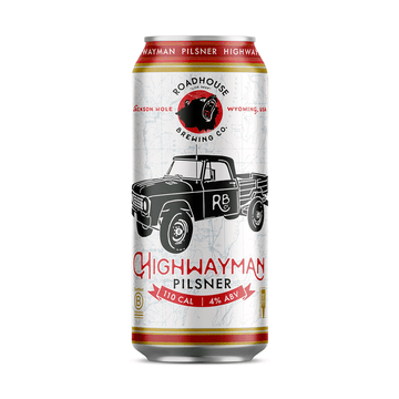 Roadhouse Brewing Co. Highwayman Pilsner Beer 6-Pack - Vintage Wine & Spirits