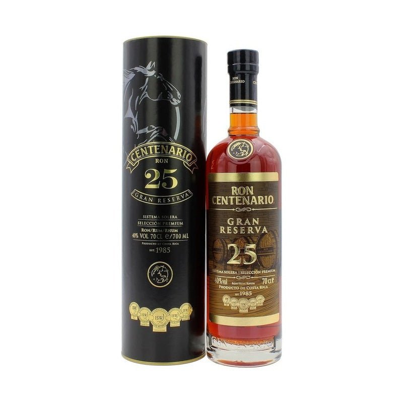 Ron Centenario 25 Year Old Gran Reserva Rum - Vintage Wine & Spirits