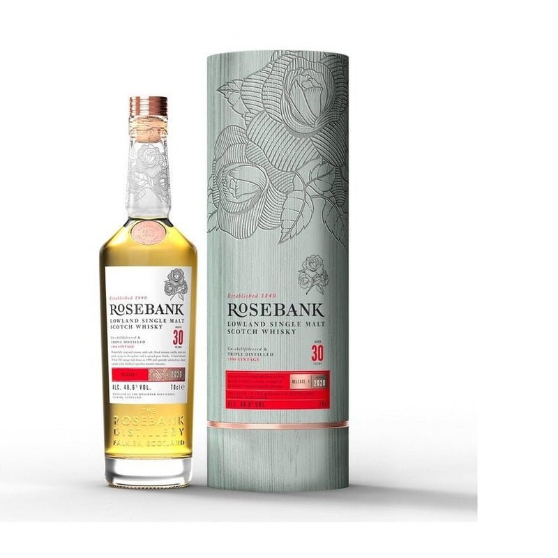 Rosebank 30 Year Old Lowland Single Malt Scotch Whisky - Vintage Wine & Spirits