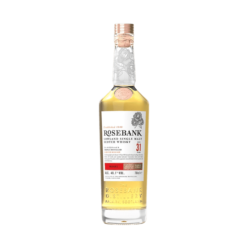 Rosebank 31 Year Old Lowland Single Malt Scotch Whisky - Vintage Wine & Spirits