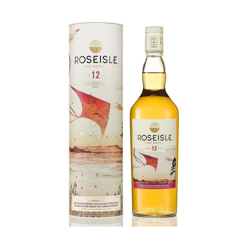 Roseisle 12 Year Old 'The Origami Kite' Special Release 2023 Single Malt Scotch Whisky - Vintage Wine & Spirits
