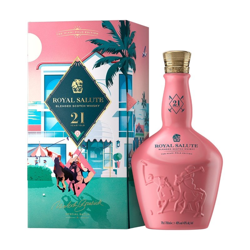 Royal Salute Blended Scotch Whisky ‘Miami Polo Edition’ - Vintage Wine & Spirits