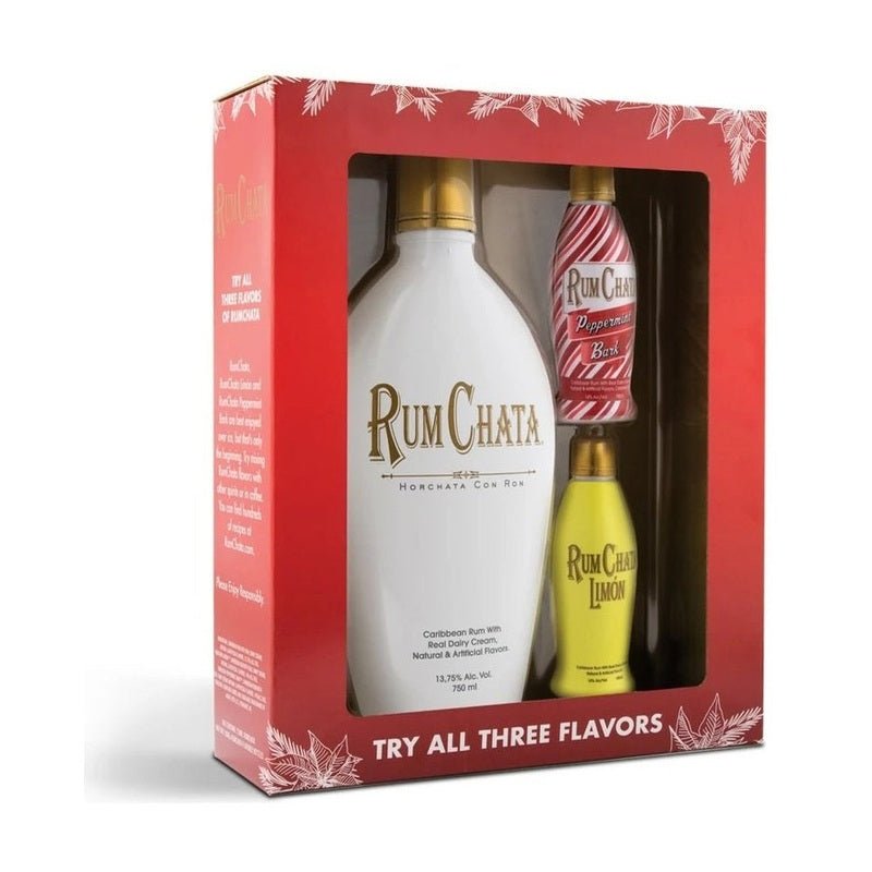 RumChata Original with Peppermint Bark & Limon VAP Gift Set - Vintage Wine & Spirits
