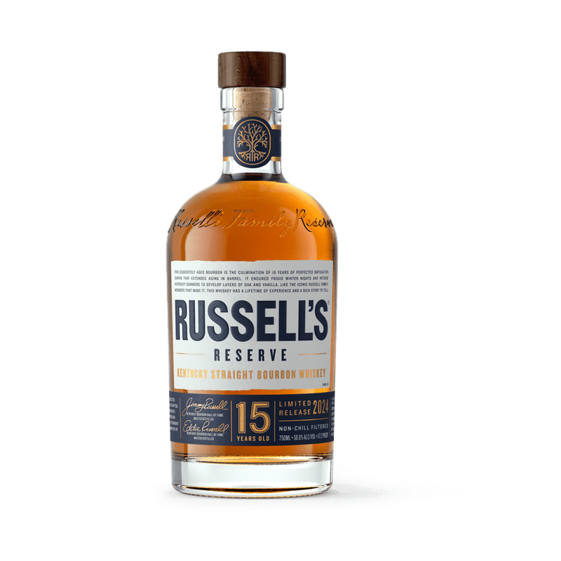 Russell's Reserve 15 Year Old Barrel Proof Kentucky Straight Bourbon Whiskey - Vintage Wine & Spirits