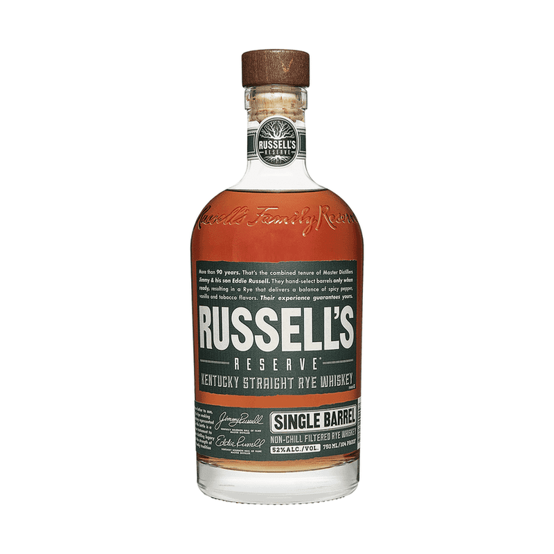 Russell's Reserve Single Barrel Kentucky Straight Rye Whiskey Green Label - Vintage Wine & Spirits