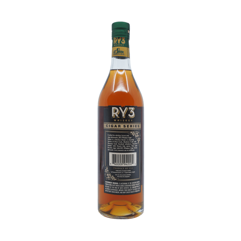Ry3 Whiskey Cigar Series Cask Strength Rye Whiskey - Vintage Wine & Spirits