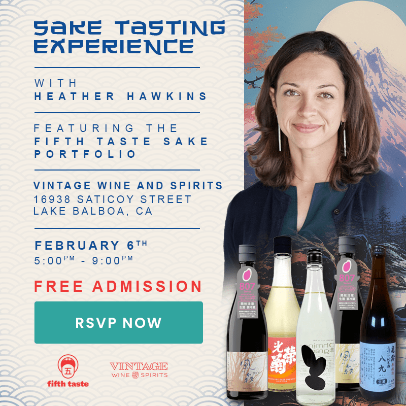 Sake Tasting Experience with Heather Hawkins - Vintage Wine & Spirits