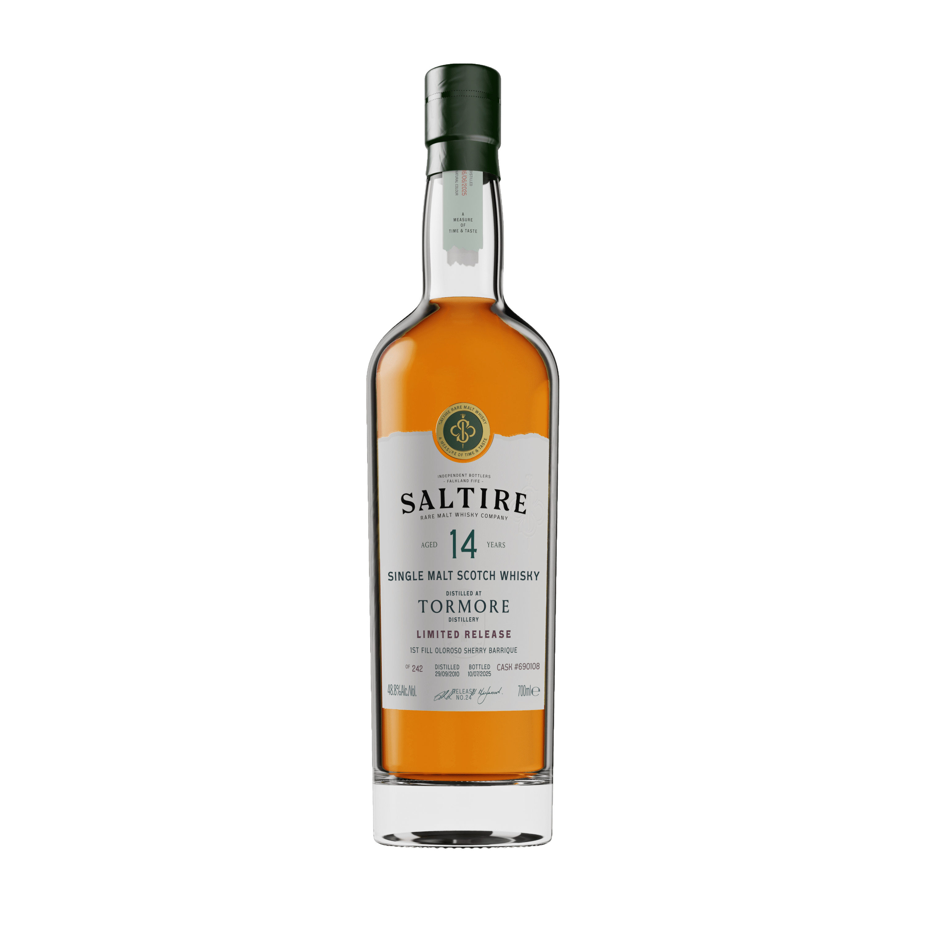 Saltire Rare Malt Tormore 14 Year Old Single Cask Single Malt Scotch Whisky Cask #690108 - Vintage Wine & Spirits