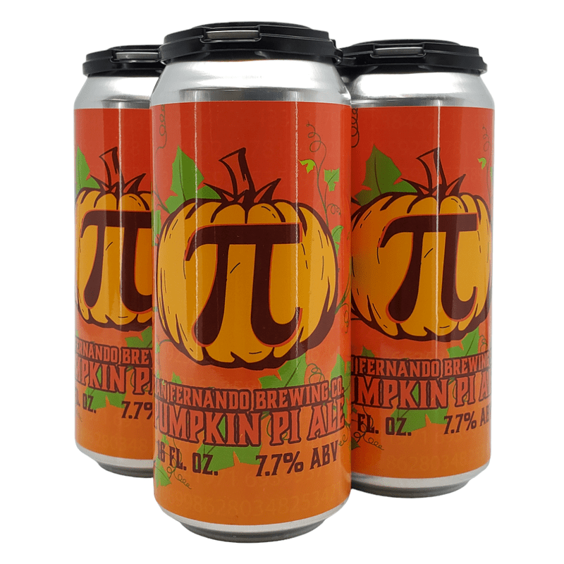 San Fernando Brewing Co. 'Pumpkin Pi' Ale Beer 4-Pack - Vintage Wine & Spirits