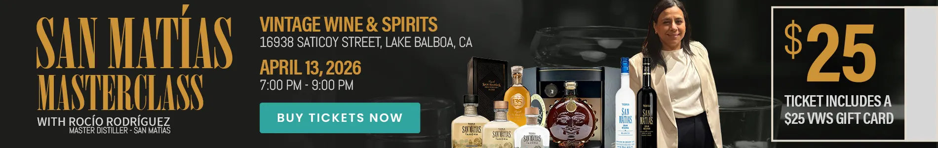 San Matías Master Class with Master Distiller Rocío Rodríguez