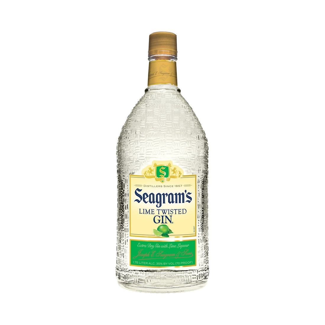 Seagram's Lime Twisted Gin 1.75L - Vintage Wine & Spirits