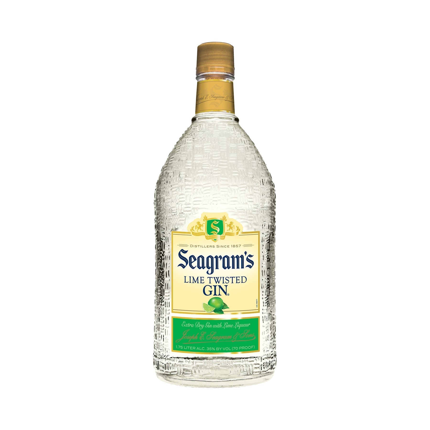 Seagram's Lime Twisted Gin 1.75L - Vintage Wine & Spirits