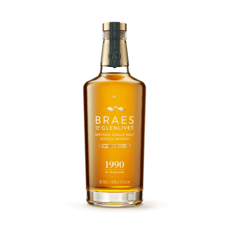 Secret Speyside 'Braes of Glenlivet Vintage 1990 32 Year Old' Single Malt Scotch Whisky - Vintage Wine & Spirits