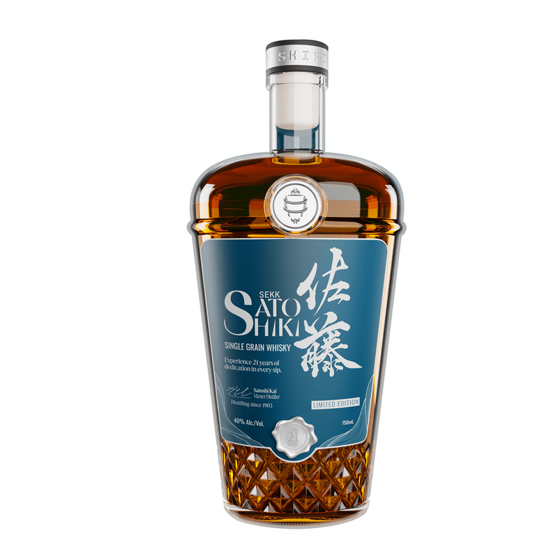 Sekk Sato Shiki 21 Year Old Single Grain Whiskey - Vintage Wine & Spirits