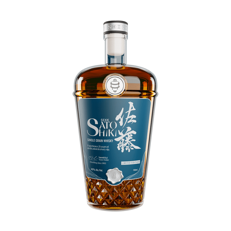 Sekk Sato Shiki 21 Year Old Single Grain Whiskey - Vintage Wine & Spirits