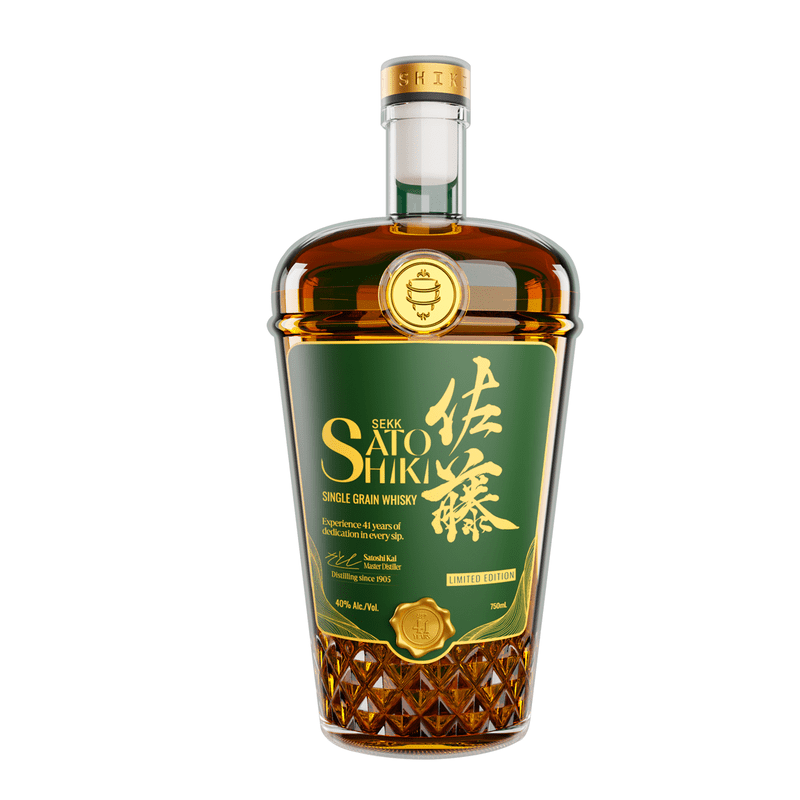 Sekk Sato Shiki 41 Year Old Single Grain Whiskey - Vintage Wine & Spirits