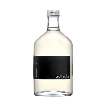 Shibata Junmai Ginjo Black Flask 200ml - Vintage Wine & Spirits