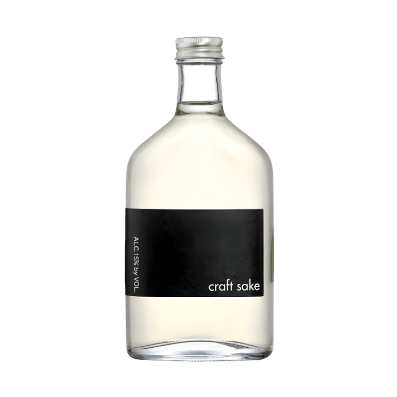 Shibata Junmai Ginjo Black Flask 200ml - Vintage Wine & Spirits