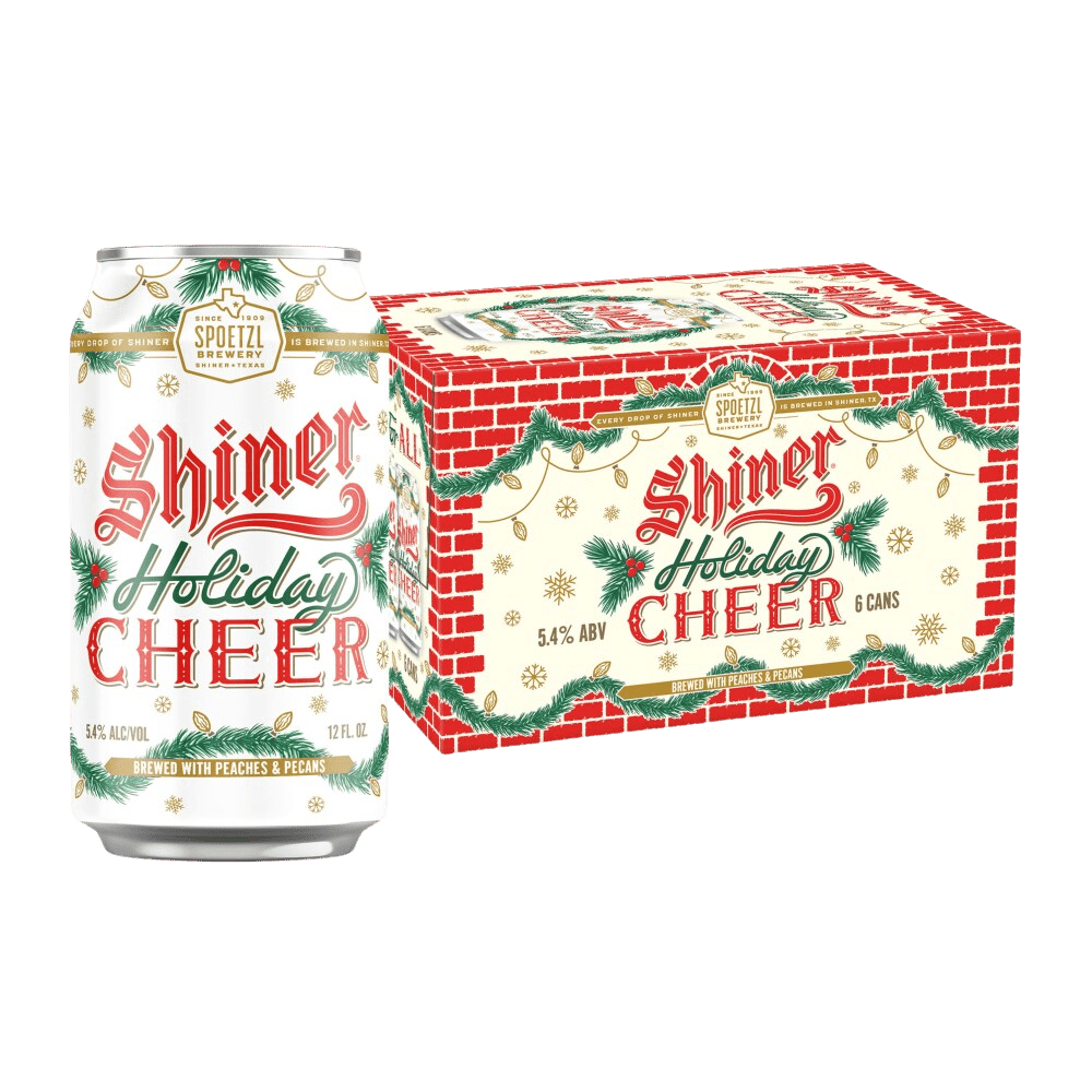 Shiner Bock Holiday Cheer 6-Pack Cans - Vintage Wine & Spirits