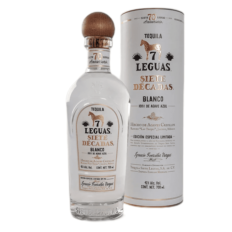 Siete Leguas 'Siete Decadas' Blanco Tequila - Vintage Wine & Spirits