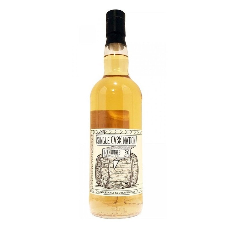 Single Cask Nation Glenrothes 20 Year Old Single Malt Scotch Whisky - Vintage Wine & Spirits