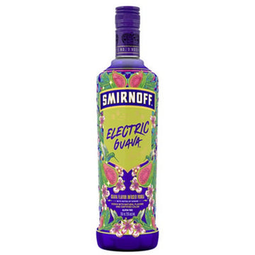 Smirnoff Electric Guava Flavored Vodka 750ml bottle
