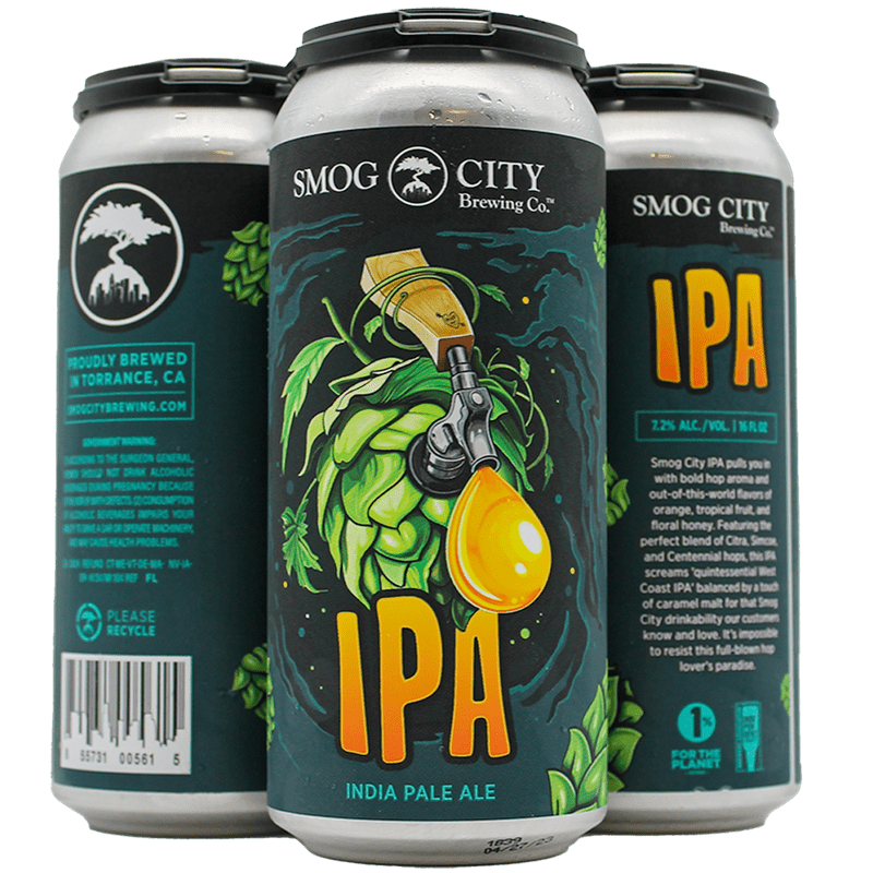 Smog City IPA 4-pack Cans - Vintage Wine & Spirits