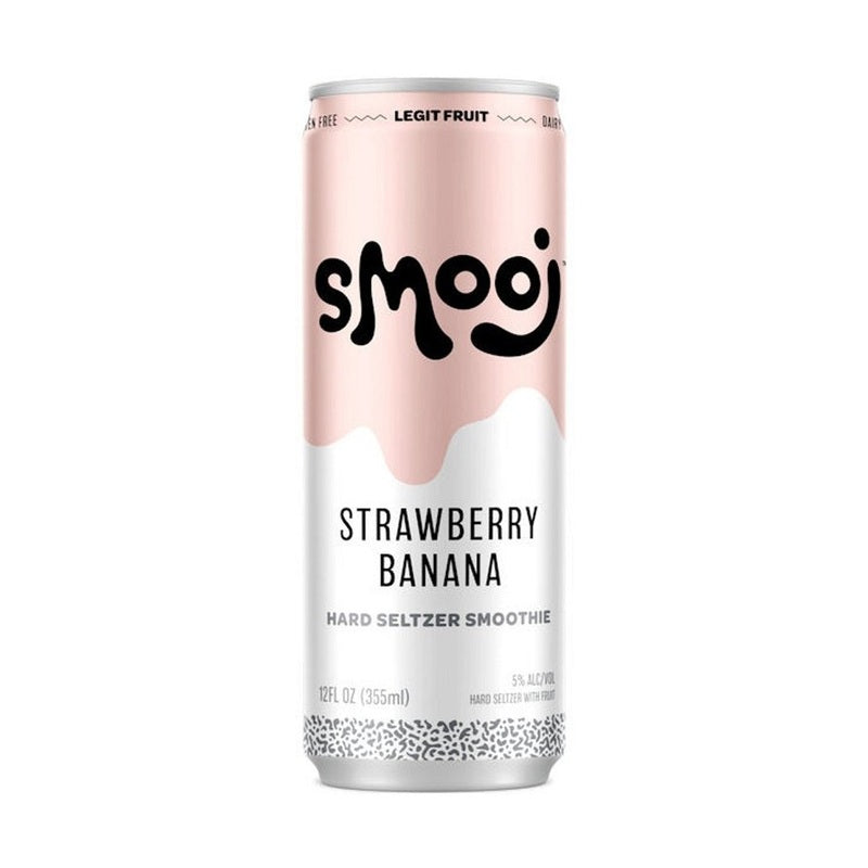 Smooj 'Strawberry Banana' Hard Seltzer Smoothie 4-Pack - Vintage Wine & Spirits