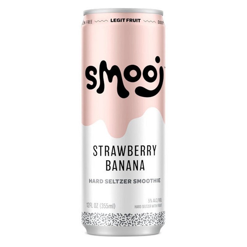 Smooj 'Strawberry Banana' Hard Seltzer Smoothie 4-Pack - Vintage Wine & Spirits